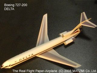 �悭��ԁI���A������s�@ Boeing B727-200 DELTA